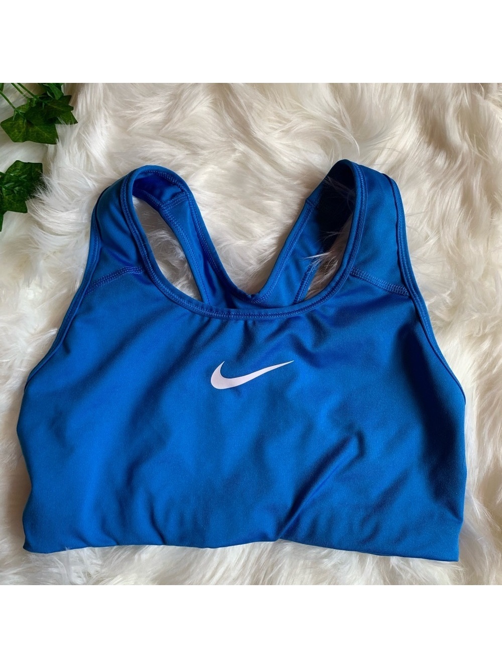 Nike Blue Sports Bra Medium Size